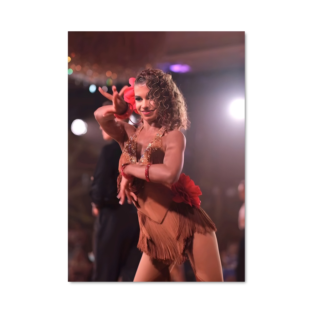 Poster Latin american showdance